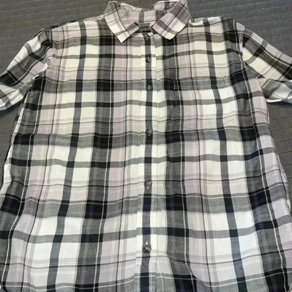 American Eagle oversized fit plaid shirt - Picture 1 of 10